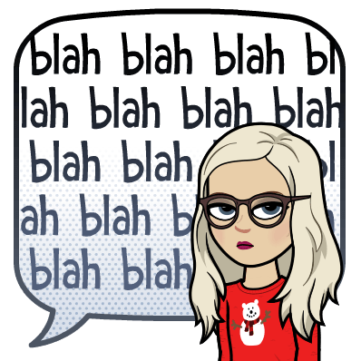 Empty words blah blah blah