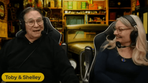 Toby Younis and Shelley Carney livestream on YouTube