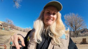 Shelley Carney at Ghost Ranch