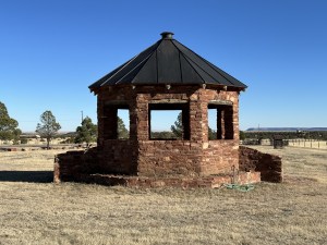 Brick gazebo