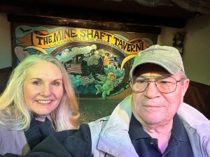 Shelley and Toby at the Mine Shaft Tavern