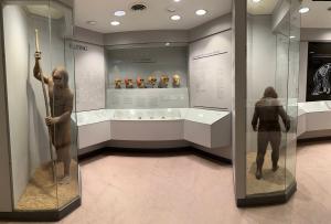 Ancient people exhibit at the Museum of Anthropology