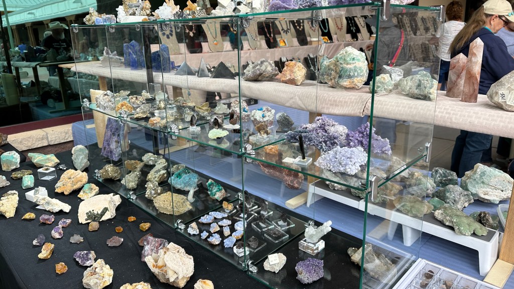 The Gem and Mineral show in Las Cruces, New Mexico