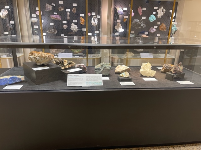 Collection of minerals from New Mexico