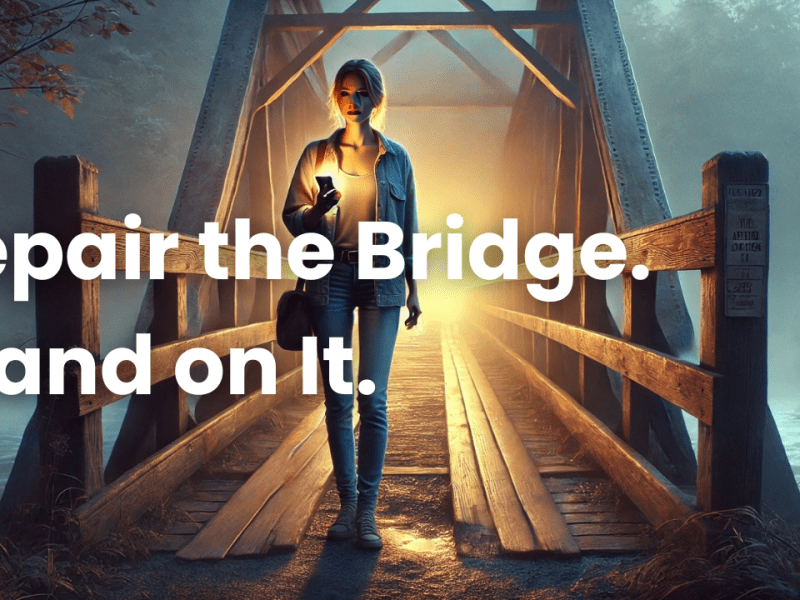 Repair the Bridge. Stand on&nbsp;It.