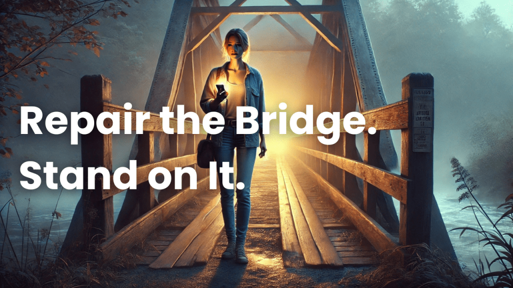 Repair the Bridge. Stand on&nbsp;It.